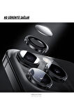 iPhone 16 Pro Max Uyumlu  Premium Safir Lens Koruyucu