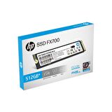 HP FX700 512GB 6300/3100MB/s M.2 2280 PCI Express 4.0 NVMe SSD 8U2N1AA 