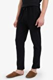 Regular Fit Basic Düz Cepli Pijama Altı