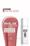 Flormar Kalıcı Parlak Likit Ruj (AÇIK GÜL KURUSU) - Shine Kiss Me More Lls - 005 Bare Beauty - 8682536083751