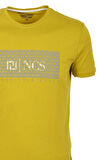 Erkek Tişört Bisiklet Yaka Citrone %100 Pamuk Slim Fit Baskılı T-shirt NCS JEANS 1925