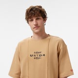 UNITED4 Örme Comfort Erkek Krem T-Shirt