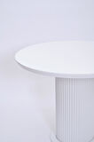 Bohem Yuvarlak Lak Panel Mutfak Masası 100cm