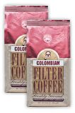 Colombian Orta Sert İçim Öğütülmüş Colombia Filtre Kahve 2 x 250 gr