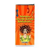Telefonun Ucunda Çaresiz  100 gr. Bitter Tablet Çikolata