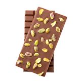 Hepsi Seninle Olsun 300 gr. Sütlü Fıstıklı Tablet Çikolata