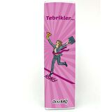 Tebrikler 300 gr. Bitter Fındıklı Tablet Çikolata