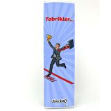 Tebrikler 300 gr. Sütlü Fıstıklı Tablet Çikolata