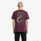 UNITED4 Regular Fit Erkek Bordo T-Shirt