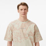 UNITED4 Regular Fit Erkek Krem T-Shirt