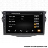 Araç Multimedya Toyota Rav4 Android 12 Carplay 4Gb Ram + 64Gb Hdd 2006-2012 Navigasyon Ekran MYW
