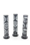 Obsidian Taşı İşlemeli Kule Tütsülük Ksk2211