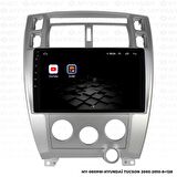 Araç Multimedya Hyundai Tucson Android 12 Carplay 4Gb Ram + 64Gb Hdd 2005-2010 Navigasyon Ekran MYW