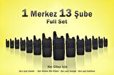 Çaycı Telsizi 1 Merkez 13 Şube Kulaklık Hediyeli Full Set