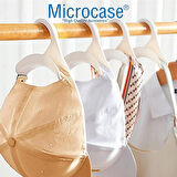 Microcase Sert ABS Plastik Portatif Mini Dolap İçi Çanta Askısı 1 Adet -BEYAZ AL5016