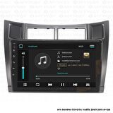 Araç Multimedya Toyota Yaris Android 12 Carplay 4Gb Ram + 64Gb Hdd 2007-2011 Navigasyon Ekran MYW