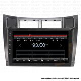 Araç Multimedya Toyota Yaris Android 12 Carplay 4Gb Ram + 64Gb Hdd 2007-2011 Navigasyon Ekran MYW