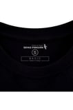 Ninja T-shirt %100 Pamuklu Siyah Penye Basic Erkek Tişört