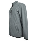 Erkek Büyük Beden Dik Yakalı Fermuarlı 122 Kg-172 Kg Arası İçin Uygun Bedenli Polar Sweat Mont