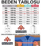Erkek Büyük Beden Dik Yakalı Fermuarlı 122 Kg-172 Kg Arası İçin Uygun Bedenli Polar Sweat Mont