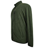 Erkek Büyük Beden Dik Yakalı Fermuarlı 122 Kg-172 Kg Arası İçin Uygun Bedenli Polar Sweat Mont