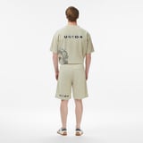 UNITED4 Regular Fit Erkek Krem Şort