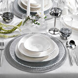 Schafer Dina Yemek Takımı 56 Parça-Platin 1S1226-01001-PLT01