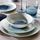 Schafer Lunar Yemek Takımı 24 Parça-Su Yeşili