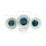 Schafer Lunar Yemek Takımı 24 Parça-Su Yeşili