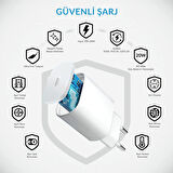 Deji 20W Samsung Galaxy A3 A5 -A8 A8 Plus -A20 A30 A40 A50 A50S Hızlı ŞarjAdaptörü Type-C