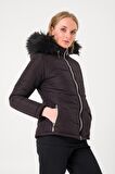 Toridas Günlük Kürklü Şişme Kadın Mont 807s