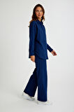Toridas Keten Günlük İkili Takım Alt Üst LN17lacivert3