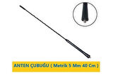 3A0051849 Anten Çubuğu ( Metrik 5 Mm 40 Cm ) Golf 4 Bora Passat Polo Polo Classic Octavıa Toledo Ibıza Cordoba
