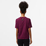 UNITED4 Sport Kadın Bordo T-Shirt