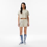 UNITED4 Regular Fit Kadın Krem Şort