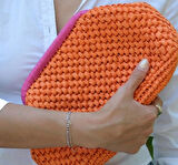 El Örgüsü Rafya Turuncu Clucht