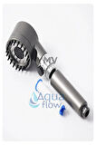 Masajlı Filtreli Turbo Duş Başlığı Çelik hortum Duş Banyo Seti Duşluk 3lü Set