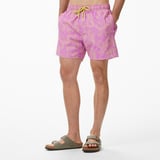 UNITED4 Comfort Fit Erkek Pembe Deniz Şortu