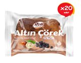 İHE ALTIN ÇÖREK / FINDIKLI ÜZÜMLÜ EKMEK 50 g (20 Adet)