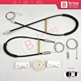 VW Sharan Seat Alhambra MK1 1995-2010 Ford Galaxy MK1 İçin Elektrikli Ön Sol Kapı Cam Kriko Seti