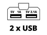 Einhell TC-CP 18 Li USB - Solo, Akülü Mobil USB Şarj Cihazı