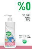 Siveno %100 Doğal Yenidoğan Bebek Çocuk Jel Şampuanı Saç ve Vücut Konak Önleyici 325 ml