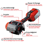 Einhell Akülü Yüzey Temizleyici PICOBELLA 18/90 Power X-Change (18 V, su sıçrama koruması, 2x fırça, 3x temizlik pedi, duvar montajı, akü dahil değildir) - 3424220