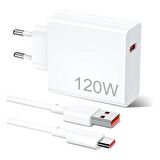 Orijinal Xiaomi 120w 6a Turbo Şarj Cihazı Telefon Ve Bilgisayar İçin - 120