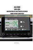 Kia Stonic 2023 2024 Navigasyon ve Multimedya Uyumlu Nano Ekran Koruyucu
