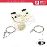 Mercedes Sprinter W906 2006-2018 VW Crafter 2006-2017 İçin Elektrikli Ön Sol Cam Kriko Tamir Seti