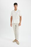DeFacto Regular Fit Kısa Kollu Triko Polo Tişört D4810AX24SMWT16