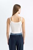DeFacto Coool Fitted Fitilli Kaşkorse Basic Atlet B0563AX24SMWT32
