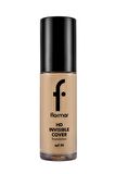 Flormar Doğal Bitişli Fondöten- Invisible Cover Hd Fdt. - Sarı Alt Ton 090 Golden Natural - 8682536059114