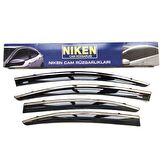 Volkswagen Amarok Niken Kromlu Cam Rüzgarlığı 4lü Set 2023 ve Üstü